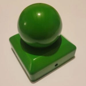 Ball fence post cap