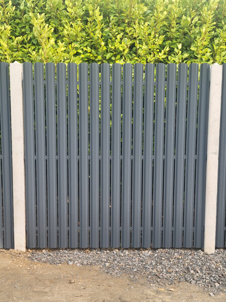 Easy Fence, Metal Fence Panels, Anthracite.